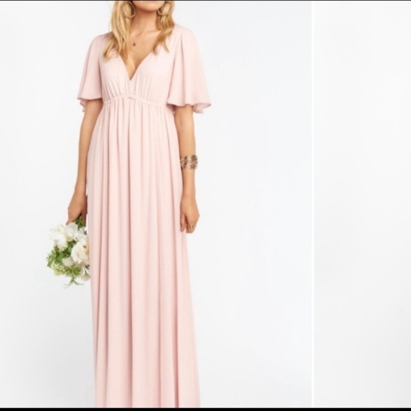 Womens New Show Me Your Mumu Emily Pink Maxi Dress - Picture 2 of 12